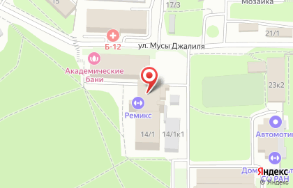 Новосибирский филиал Банкомат, ЮниКредит Банк в Советском районе на карте