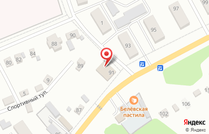 Супермаркет Магнит в Туле на карте
