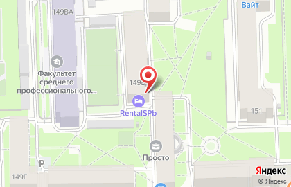 Питерский Дворик на карте