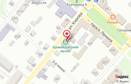 Марксовский филиал Саратовского областного музея краеведения на карте
