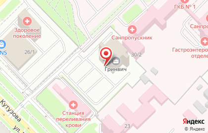 Банкомат УБРиР в Центральном районе на карте