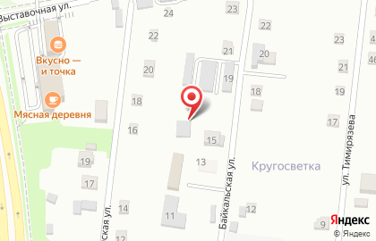 Автоцентр Внедорожные мастерские на Байкальской улице на карте