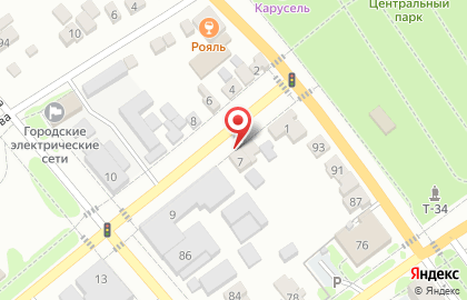 Магазин автозапчастей в Ставрополе на карте