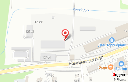 Ремонтная компания на Комсомольской на карте