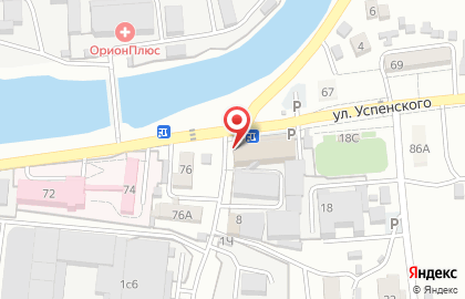 Столовая Рыбный мир на карте