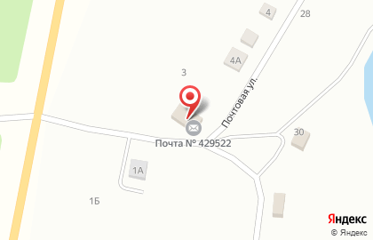 Почта России, АО в Почтовом переулке на карте