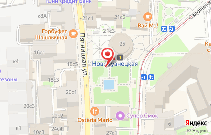 Мосгортранс в Садовническом проезде на карте