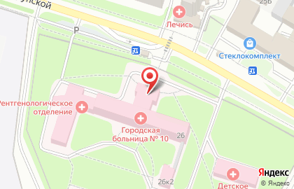 Аптека №6 в Рязани на карте