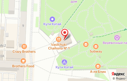 Коворкинг-центр Foodworking на Парковой улице на карте