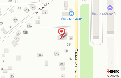 Автосервис Prime в Ростове-на-Дону на карте