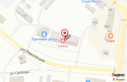 Продуктовый магазин в Челябинске на карте