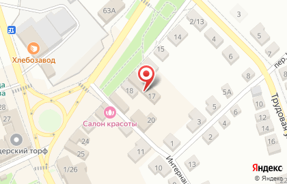 Управление социальной защиты населения на улице Ленина на карте