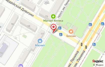 Цветочный салон 7 цветов в Краснооктябрьском районе на карте