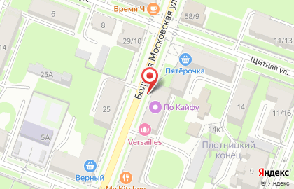 Магазин Градусы на Большой Московской улице, 54 на карте