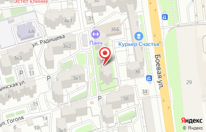 Вива на Боевой улице на карте