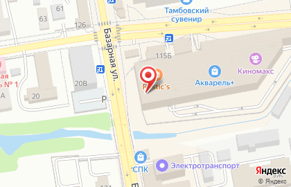 Магазин одежды O`stin в Тамбове на карте