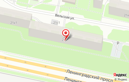 Служба аварийного вскрытия замков, открытия дверей и автомобилей Open the Doors на Ленинградском проспекте на карте