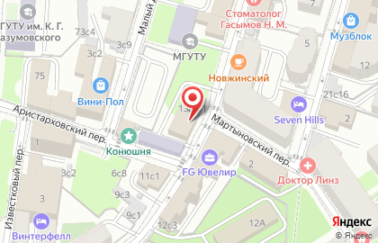 Академия энергии жизни Свет в Большом Дровяном переулке на карте