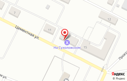 Парикмахерская На Сухоложском на карте