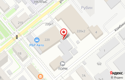Строительная компания Сибири в Дзержинском районе на карте