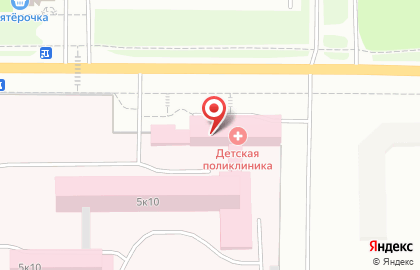 Детская поликлиника Центральная городская больница г. Коврова на карте