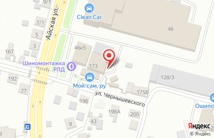 Компания Створ в Кировском районе на карте