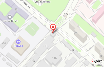Фирменный магазин Motul на улице Маршала Воронова на карте