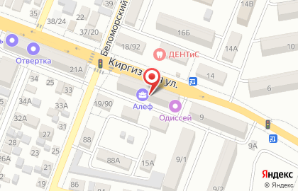 Продуктовый магазин КСС на карте