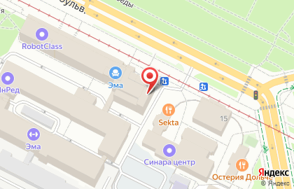 Салон мебели Мир столов и стульев на Верх-Исетском бульваре на карте