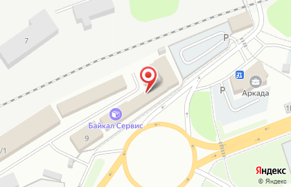Магазин автозапчастей Флагман в Центральном районе на карте