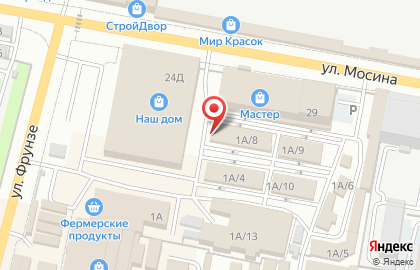 Магазин сантехники в Туле на карте