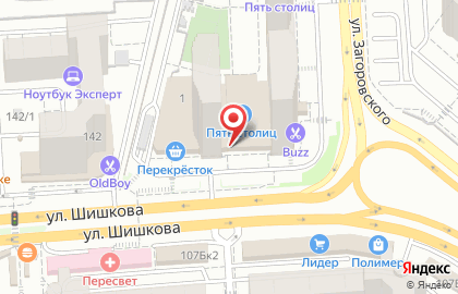 Ресторан ТОМАТО на улице Загоровского на карте