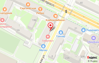 Парикмахерская Дебют на Гражданской улице на карте