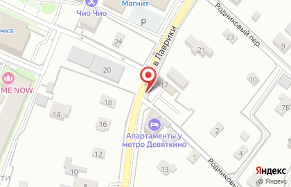 Автостоянка в Санкт-Петербурге на карте