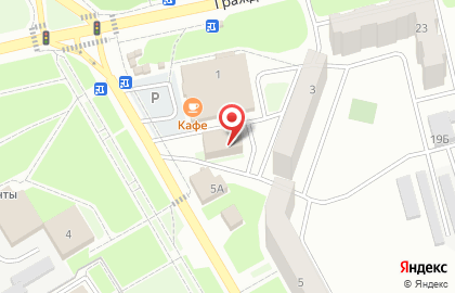 Торговый центр Альфа на Центральной улице на карте
