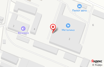 Компания по производству мебели Новая мебель на карте