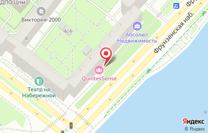 Центр красоты и здоровья "на Фрунзенской" на карте