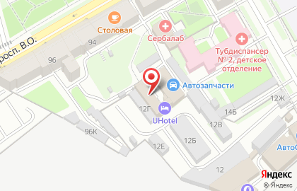 Бизнес-отель u Hotel на карте