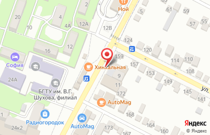 Магазин хозтоваров на Железноводской улице на карте