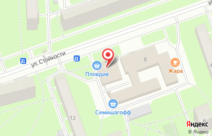 Канцелярский магазин на ул. Стойкости, 8 к1 на карте
