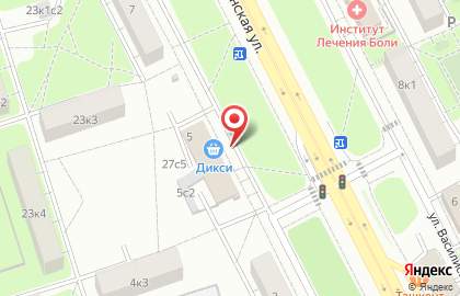 Настройка программ метро Филевский парк на карте
