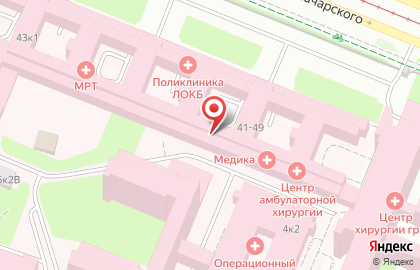Центр крови Ленинградской области на карте