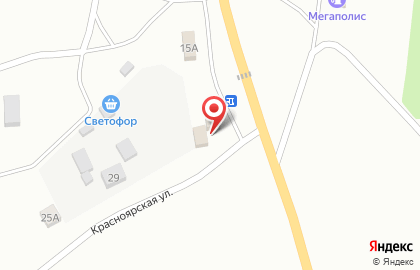 Автоцентр в Барнауле на карте