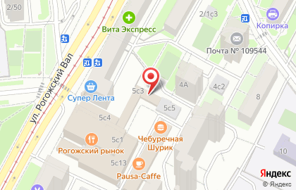 Зоомагазин Любимчик в Москве на карте