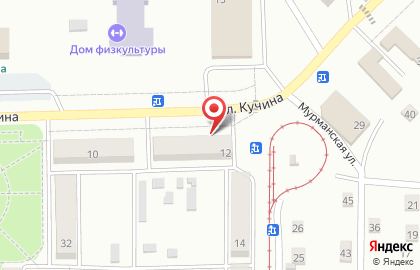 Ритуальный салон на улице Кучина на карте