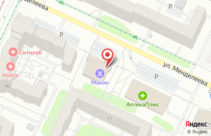 ТЦ АЯЗ на карте