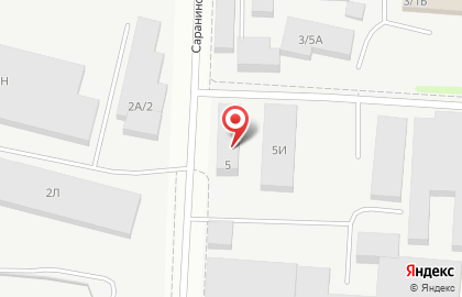 ЗАО Спецбурмаш в Саранинском переулке на карте