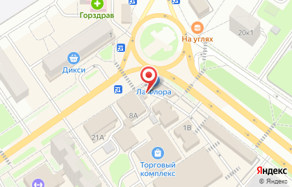 Магазин и киоск ОкМилк на Народной улице на карте
