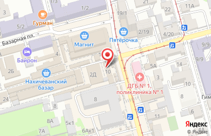 Фирменный магазин полуфабрикатов ВЕК на площади Толстого на карте