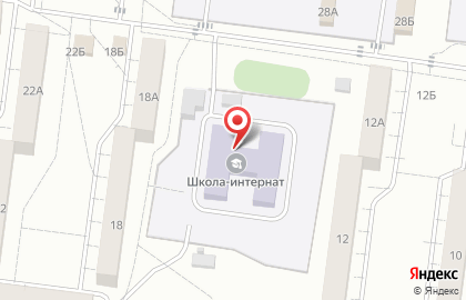 Альметьевская школа-интернат для детей с ограниченными возможностями здоровья на карте